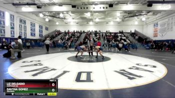 170 lbs Champ. Round 2 - Liz Delgadio, Santiago GG vs Davyna Gomez, Anaheim