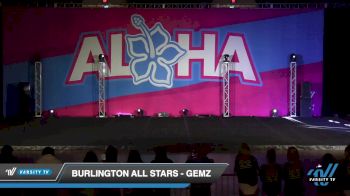 Burlington All Stars - Gemz [2022 L1 Youth - D2 Day 1] 2022 Aloha Kansas City Showdown DI/DII