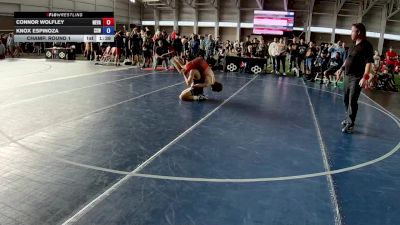 126 lbs Champ. Round 1 - Connor Wolfley, Nevada vs Knox Espinoza, Surfside X Wrestling