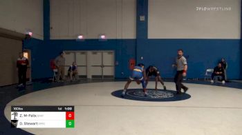 160 lbs Consolation - Zahir Mclean-Felix, Brookfield vs Darrien Stewart, Springfield Central