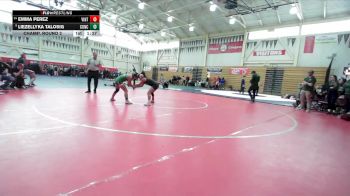 120 lbs Champ. Round 2 - Liezellyka Talosig, Concord vs Emma Perez, Vintage
