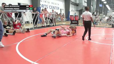 235 lbs Rr Rnd 2 - Emma McDonough, MetroWest United Teal - HSG vs Aubrianna Pedigo, Lady Bandits - HSG