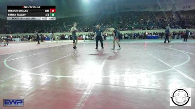 160 lbs Round Of 16 - Trevor Engles, Blanchard High School vs Stran Talley, Stillwater Wrestling