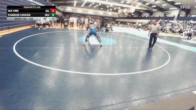 149 lbs Champ. Round 2 - Jax Obe, Washington And Lee vs Charles Loucks, Brockport