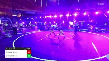 54 lbs Consi Of 8 #2 - Dante Romero, Duran Elite vs Declan Schinkel, Rawlins WC