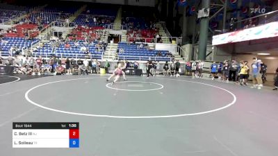 160 lbs Rnd Of 32 - Carl J Betz III, New Jersey vs Logan Soileau, Texas