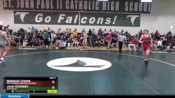 152 lbs Semifinal - Brendan Steder, Westminster Christian Academy vs John Mckinney, Huntsville