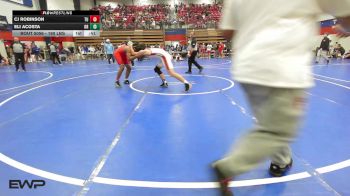 190 lbs Consi Of 8 #2 - CJ Robinson, Tulsa Union vs Eli Acosta, Owasso High School