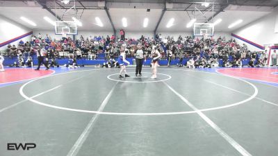 89 lbs Semifinal - Kylie Stanhope, Sallisaw Lady Black Diamonds vs Allison Greene, Bixby JH Girls