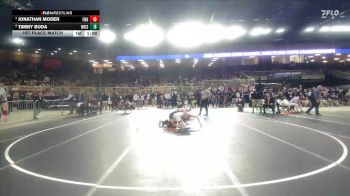 138 1A 1st Place Match - Timmy Boda, Merritt Island vs Jonathan Moder, First Baptist (Naples)