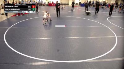 Elementary - 60 lbs Reid Leonardo, NRHEG vs Lincoln Zelinske, Westfield