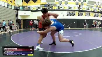 215 lbs Cons. Semi - Cristian Gomez, Jennings County Wrestling Club vs Lane Hewig, Maurer Coughlin Wrestling Club