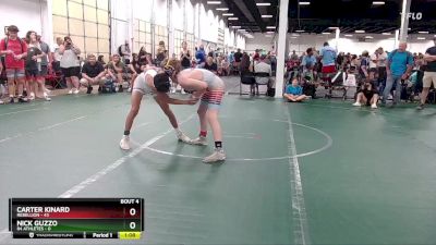 110 lbs Round 2 (6 Team) - Carter Kinard, Rebellion vs Nick Guzzo, 84 Athletes