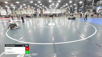 120 lbs Consi Of 64 #2 - Benjamin White, RI vs Ryan Clayborn, GA