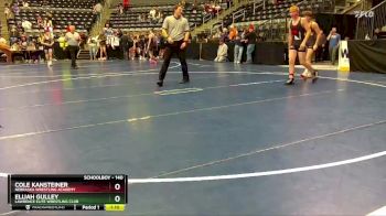 140 lbs Champ. Round 1 - Elijah Gulley, Lawrence Elite Wrestling Club vs Cole Kansteiner, Nebraska Wrestling Academy