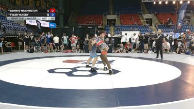 144 lbs Quarters - Adante Washington, Illinois vs Tyler Yancey, Texas