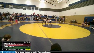 102 lbs Round 2 - Jameson Healy, Inland Northwest Wrestling Training Center vs Bowdi Szabo, Silver Valley Wrestling Club