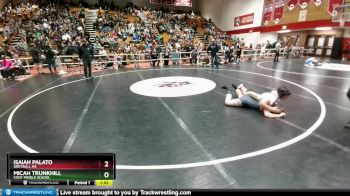 220 lbs Semifinal - Isaiah Palato, Greybull MS vs Micah Trunkhill, Cody Middle School