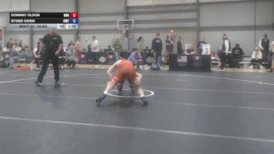 80 kg Cons. Sub-semis - Chris Anguiano, Surfside X Wrestling vs Cole Sackett, Angry Fish Wrestling