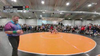 132 lbs Semifinal - Cooper Mathews, Cherokee Trail vs Kash Long, Roosevelt