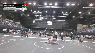 184 lbs Quarterfinal - Cameron Johnson, Central Oklahoma vs Marcos Serna, Arizona Christian University