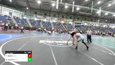 157 lbs Round Of 16 - Tade Reddin, Conifer vs Dominic Sanchez, Black Fox Wr Acd