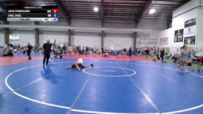 126 lbs Rr Rnd 3 - Jack Famularo, Grit Mat Club - HS vs Joel Diaz, Dark Horse Black - HS