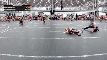60 lbs Round 2 (8 Team) - Keegan Leddy, Journeymen Uprising vs Kala Stephens, Broad Axe Green