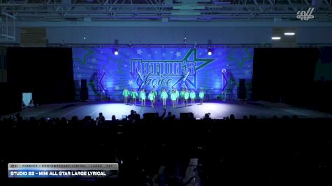 Studio 22 - Mini All Star Large Lyrical [2025 Mini - Premier - Contemporary/Lyrical - Large Day 1] 2025 Nation's Choice Dance Grand Championship & Cheer Showdown