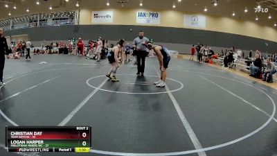 130 lbs Round 1 - Christian Day, Team Gotcha vs Logan Harper, Midlothian Miners WC