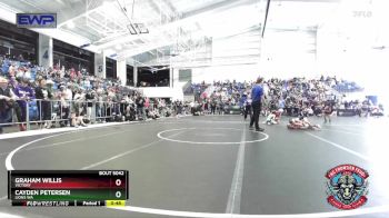61 lbs Semifinal - Cayden Petersen, Lions WA vs Graham Willis, Victory