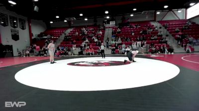 215 lbs Quarterfinal - Sam Miller, BLANCHARD vs Aiven Robbins, COWETA
