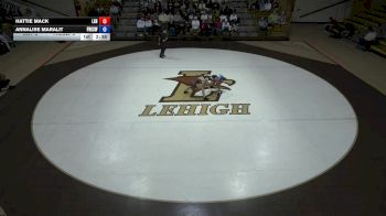 103 lbs Rr Rnd 1 - Hattie Mack, Lehigh vs Annalise Maralit, Presbyterian