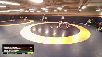 144 lbs Champ. Round 2 - Trevor Pearmain, Scramble Inc Wrestling vs Colton Peshell, Sanderson Wrestling Academy