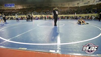 100 lbs Consi Of 4 - Bam Hunter, Elgin Wrestling vs Jackson Jones, F-5 Grappling