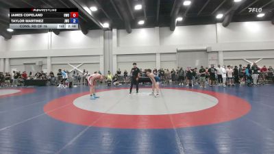138 lbs Cons. Rd Of 16 - James Copeland, Citrus Wrestling Club vs Taylor Martinez, Jax Wrestling Club