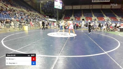 215 lbs Cons 64 #2 - Ryan Sirico, FL vs Hayden Haynes, NC