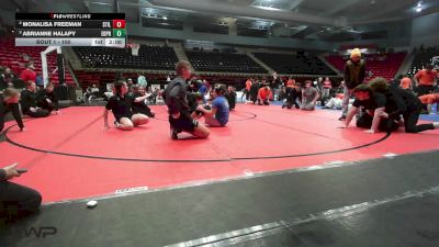 100 lbs Round 1 - Monalisa Freeman, STILWELL vs Abrianne Halapy, EDISON PREP