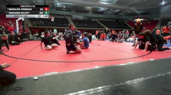 100 lbs Round 1 - Monalisa Freeman, STILWELL vs Abrianne Halapy, EDISON PREP