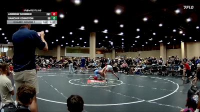 125 lbs Champ. Round 1 - Sanchir Edington, Bishop McCort vs Andrew Sonnier, Rebel Wrestling Club