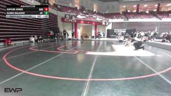 170 lbs Round Of 16 - Kaylee Jones, Norman High School Girls vs Iliana Salazar, Jay HS