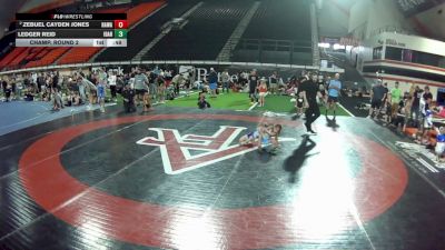 43.4-48 lbs Champ. Round 2 - Zebuel Cayden Jones, Hawaii vs Ledger Reid, Idaho