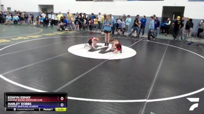 65 lbs Round 2 - Eowyn Esmay, Baranof Bruins Wrestling Club vs Harley Dobbs, Interior Grappling Academy