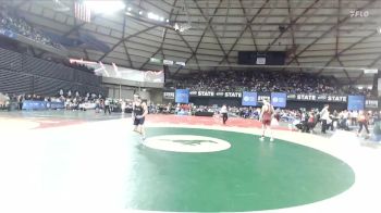 Boys 1B/2B 150 Champ. Round 1 - Ezekiel Evans, Kettle Falls vs Lincoln Sadler, Kittitas