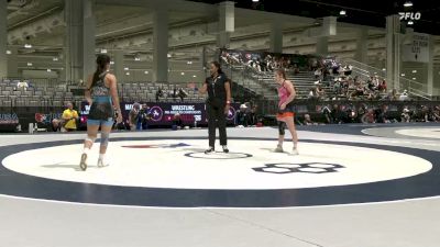 59 kg Champ. Rd Of 16 - Kendall Bostelman, Statesmen Wrestling Club vs Brenda Reyna, Army (WCAP)