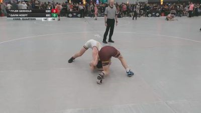 113 lbs Cons. Quarters - Tyler Gerhold, Big Game Wrestling Club vs Gavin Hoeft, MN Elite