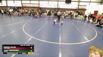 57 lbs 5th Place Match - Rowan Miller, Bear River vs Kaius Hermansen, Uintah
