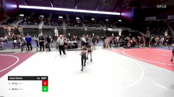 70 lbs Consolation - Lindyn King, Natrona Colts WC vs Lawson Bady, Bear Creek Jr. WC