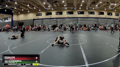 76 lbs Round 1 (4 Team) - Ethan Poe, Rough House vs Ian Schoenebeck, Legacy Dragons