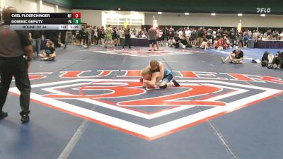 126 lbs Round Of 64 - Cael Floerchinger, MT vs Dominic Deputy, PA